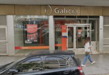 Banco Galicia cierra sucursal