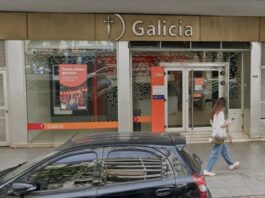 Banco Galicia cierra sucursal