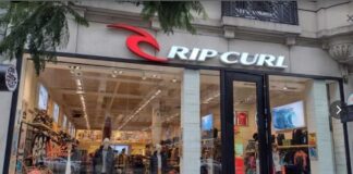 Rip Curl, cierre en Recoleta